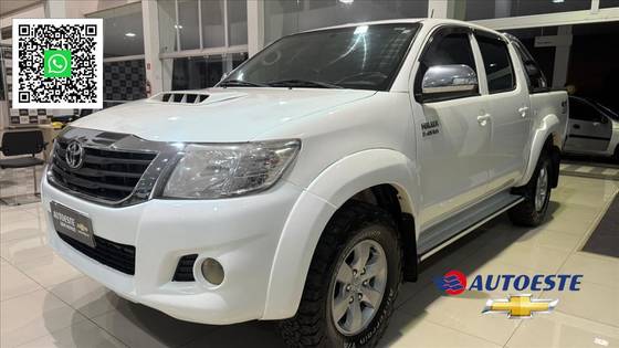TOYOTA HILUX 3.0 SR 4X4 CD 16V TURBO INTERCOOLER DIESEL 4P AUTOMÁTICO